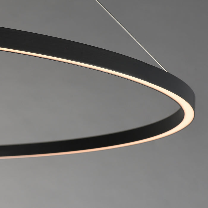 ET2 - E52736-BK - LED Pendant - Groove WiZ - Black