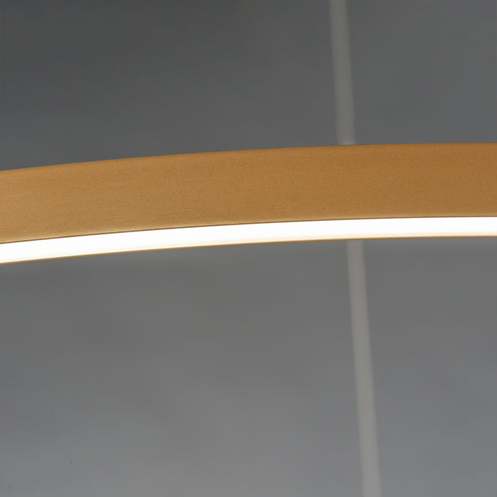 ET2 - E52736-GLD - LED Pendant - Groove WiZ - Gold