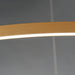ET2 - E52736-GLD - LED Pendant - Groove WiZ - Gold