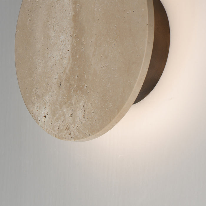 ET2 - E14352-TVANB - LED Wall Sconce - Discus