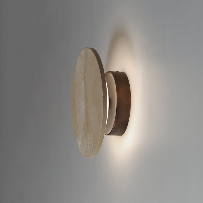 ET2 - E14352-TVANB - LED Wall Sconce - Discus