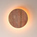 ET2 - E14353-RLGM - LED Wall Sconce - Discus - Rosso Laterite / Gunmetal