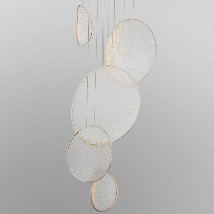 ET2 - E24976-PC - LED Pendant - Moonscapes - Polished Chrome