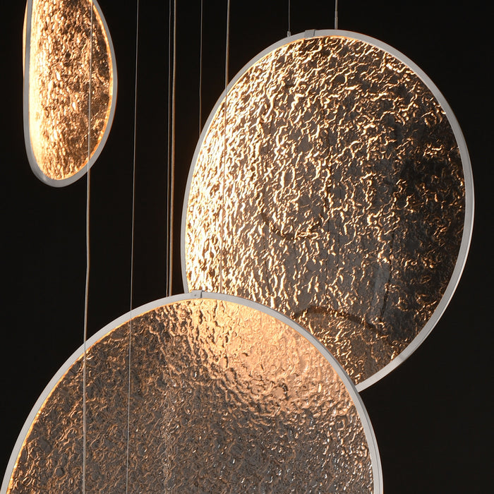 ET2 - E24976-PC - LED Pendant - Moonscapes - Polished Chrome