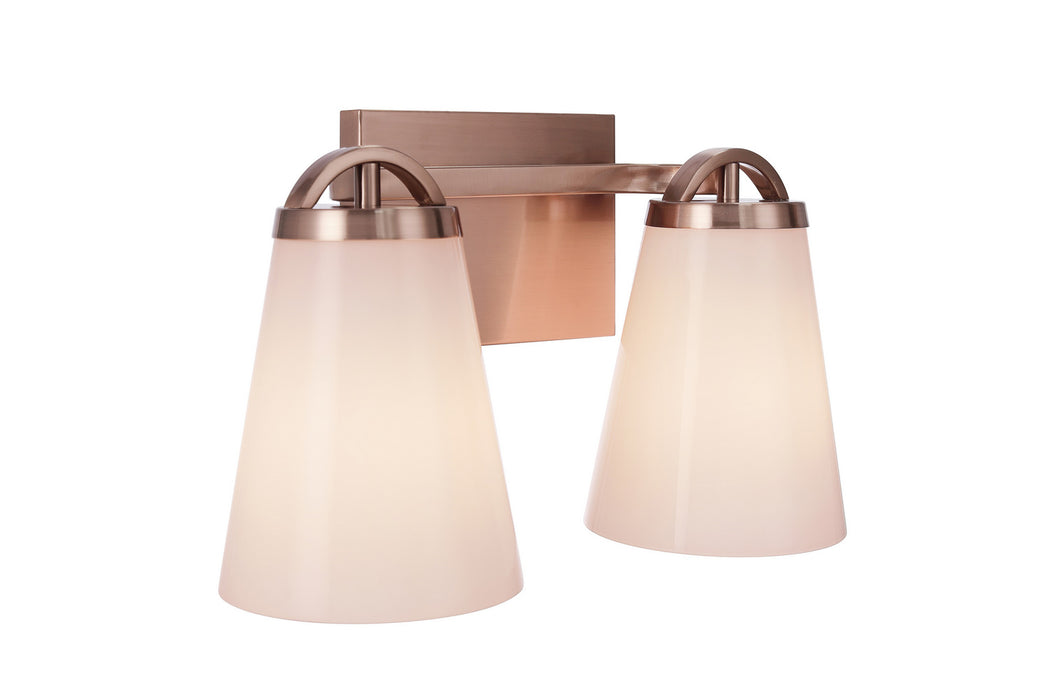 Craftmade - 20714CPZ2 - Two Light Vanity - Zane - Premium Bronze