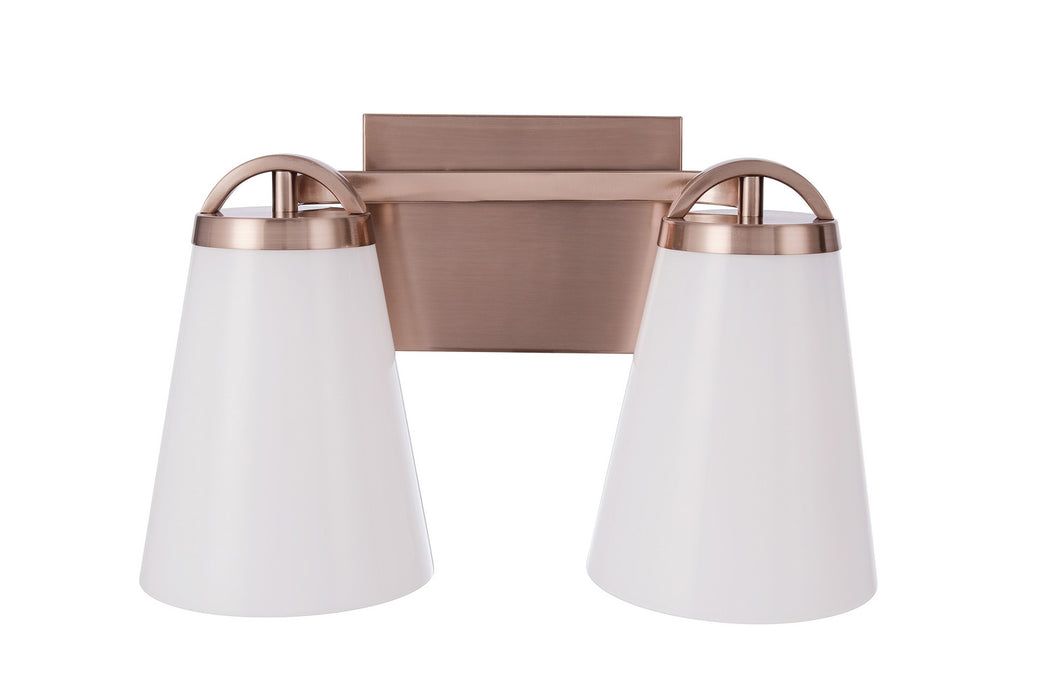 Craftmade - 20714CPZ2 - Two Light Vanity - Zane - Premium Bronze