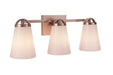 Craftmade - 20723CPZ3 - Three Light Vanity - Zane - Premium Bronze