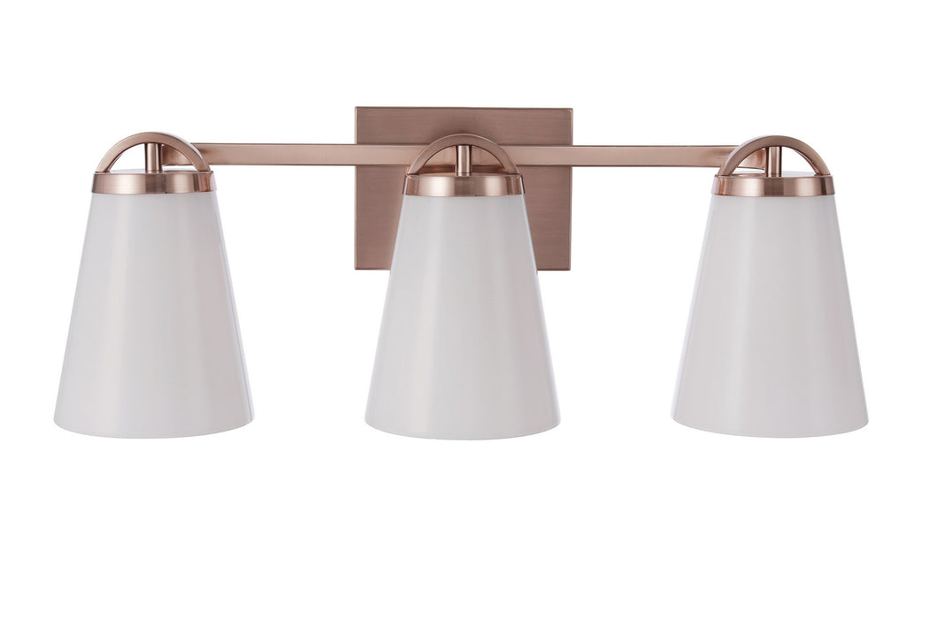 Craftmade - 20723CPZ3 - Three Light Vanity - Zane - Premium Bronze