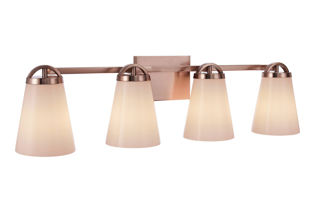 Craftmade - 20732CPZ4 - Four Light Vanity - Zane - Premium Bronze