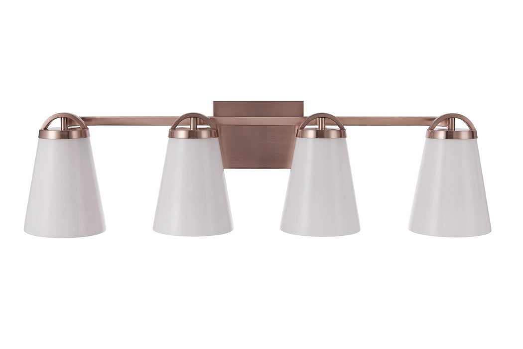 Craftmade - 20732CPZ4 - Four Light Vanity - Zane - Premium Bronze
