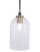 Craftmade - 60391-FBSB-C - One Light Pendant - Council - Flat Black/Satin Brass