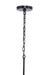 Craftmade - 60391-FBSB-C - One Light Pendant - Council - Flat Black/Satin Brass