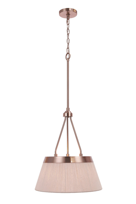 Craftmade - 61693-CPZ - Three Light Pendant - Yates - Premium Bronze