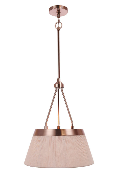 Craftmade - 61693-CPZ - Three Light Pendant - Yates - Premium Bronze