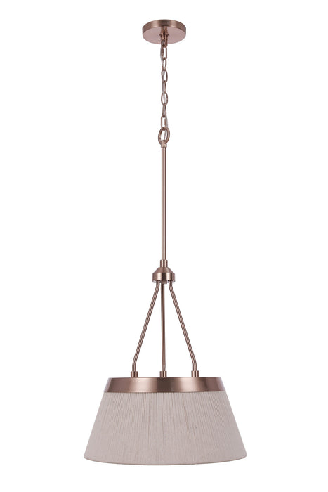 Craftmade - 61693-CPZ - Three Light Pendant - Yates - Premium Bronze