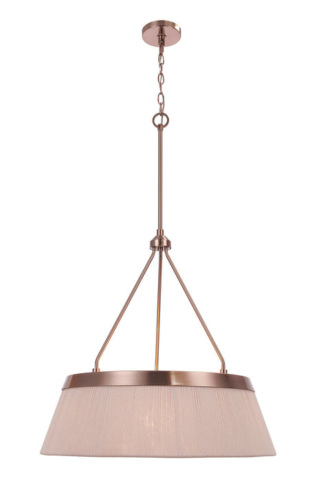 Craftmade - 61696-CPZ - Six Light Pendant - Yates - Premium Bronze