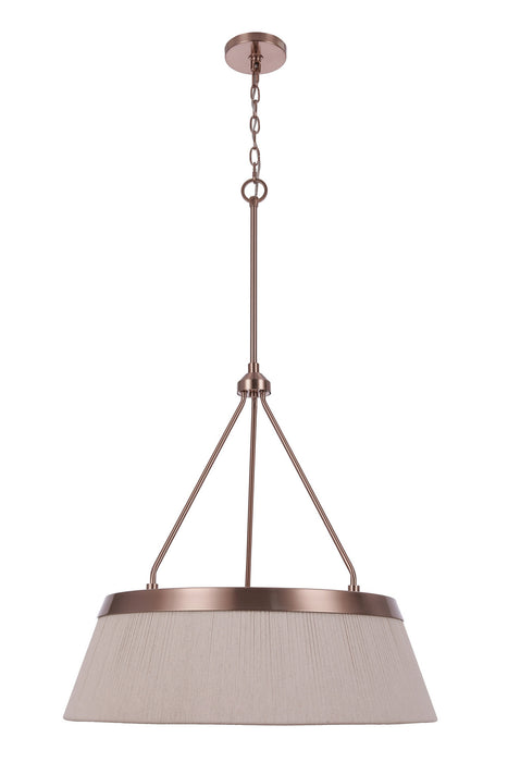 Craftmade - 61696-CPZ - Six Light Pendant - Yates - Premium Bronze