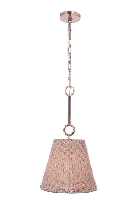 Craftmade - 61891W-CPZ - One Light Pendant - Kirsten - Premium Bronze