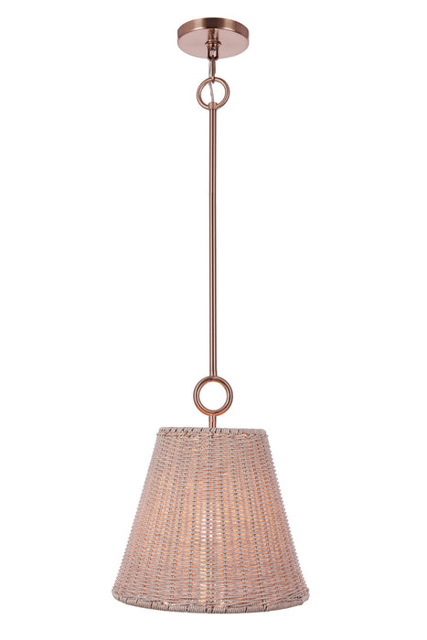 Craftmade - 61891W-CPZ - One Light Pendant - Kirsten - Premium Bronze