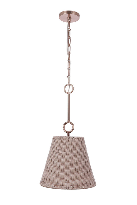 Craftmade - 61891W-CPZ - One Light Pendant - Kirsten - Premium Bronze