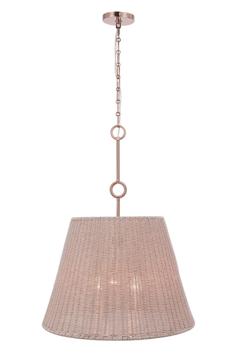 Craftmade - 61893W-CPZ - Three Light Pendant - Kirsten - Premium Bronze