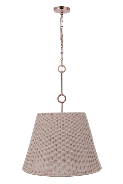 Craftmade - 61893W-CPZ - Three Light Pendant - Kirsten - Premium Bronze