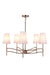 Craftmade - 61925-SB - Five Light Chandelier - Astor - Satin Brass