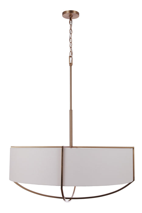 Craftmade - 62098-SB - Eight Light Pendant - Banks - Satin Brass
