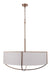 Craftmade - 62098-SB - Eight Light Pendant - Banks - Satin Brass