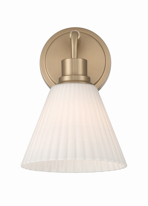 Craftmade - 62301-CPZ - One Light Wall Sconce - Pleated II - Premium Bronze