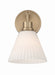 Craftmade - 62301-CPZ - One Light Wall Sconce - Pleated II - Premium Bronze