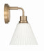 Craftmade - 62301-CPZ - One Light Wall Sconce - Pleated II - Premium Bronze