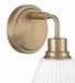 Craftmade - 62301-CPZ - One Light Wall Sconce - Pleated II - Premium Bronze