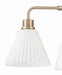 Craftmade - 62324-CPZ - Four Light Chandelier - Pleated II - Premium Bronze