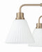 Craftmade - 62326-CPZ - Six Light Chandelier - Pleated II - Premium Bronze