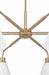 Craftmade - 62326-CPZ - Six Light Chandelier - Pleated II - Premium Bronze