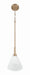 Craftmade - 62391-CPZ - One Light Pendant - Pleated II - Premium Bronze