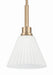 Craftmade - 62391-CPZ - One Light Pendant - Pleated II - Premium Bronze