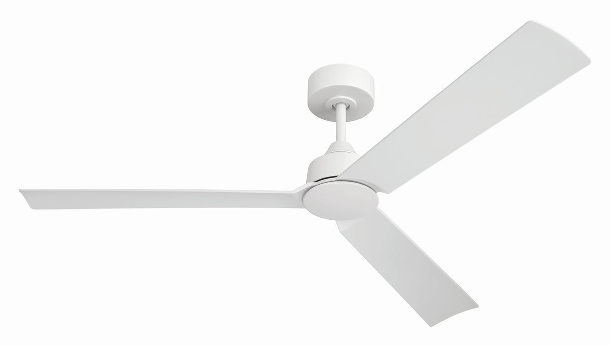 Craftmade - CHM52W3 - 52" Ceiling Fan - Charming 52" In/Outdoor Damp Rated Ceiling Fan - White