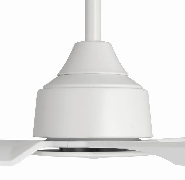 Craftmade - CHM52W3 - 52" Ceiling Fan - Charming 52" In/Outdoor Damp Rated Ceiling Fan - White