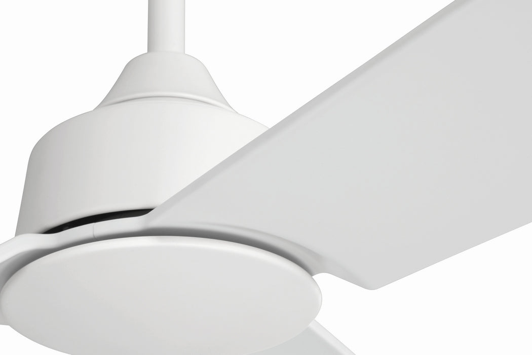Craftmade - CHM52W3 - 52" Ceiling Fan - Charming 52" In/Outdoor Damp Rated Ceiling Fan - White