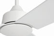Craftmade - CHM52W3 - 52" Ceiling Fan - Charming 52" In/Outdoor Damp Rated Ceiling Fan - White