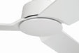 Craftmade - CHM52W3 - 52" Ceiling Fan - Charming 52" In/Outdoor Damp Rated Ceiling Fan - White