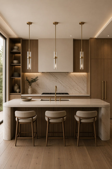 Varaluz - P67862BB - One Light Pendant - Foxwich - Brushed Brass