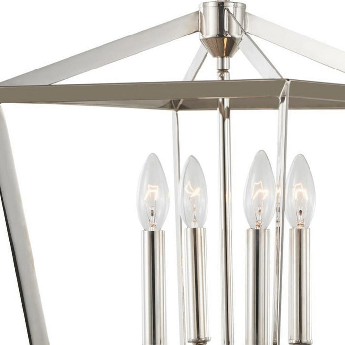 Varaluz - P67901PN - One Light Pendant - York - Polished Nickel