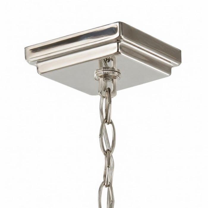 Varaluz - P67901PN - One Light Pendant - York - Polished Nickel
