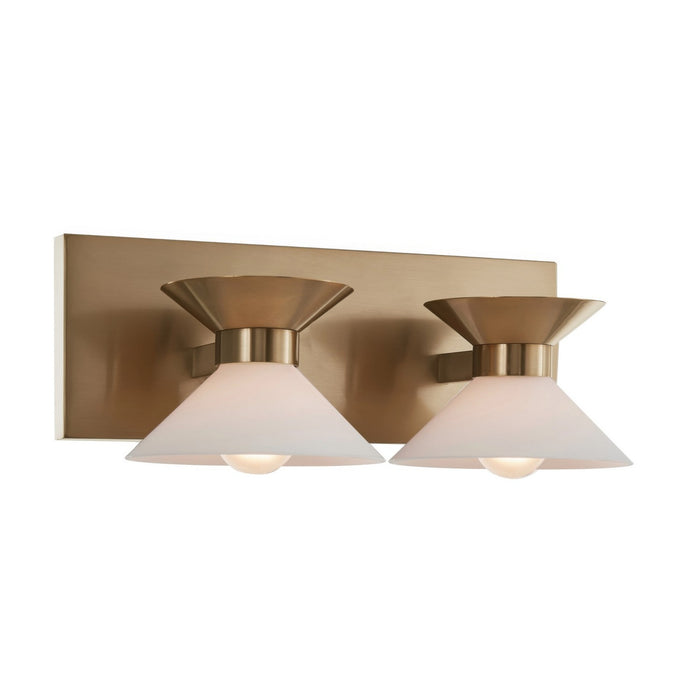 Varaluz - V67433BB - Two Light Bath Vanity - Ringsted - Brushed Brass