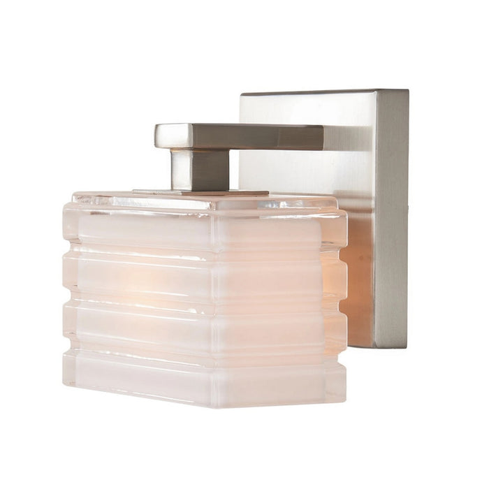 Varaluz - V67513BN - One Light Bath Vanity - Sardinia - Brushed Nickel