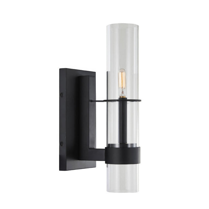 Varaluz - V67821BK - Two Light Wall Sconce - Cardiff - Matte Black