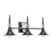 Varaluz - V67921BC - Three Light Bath Vanity - Tromba - Black Chrome